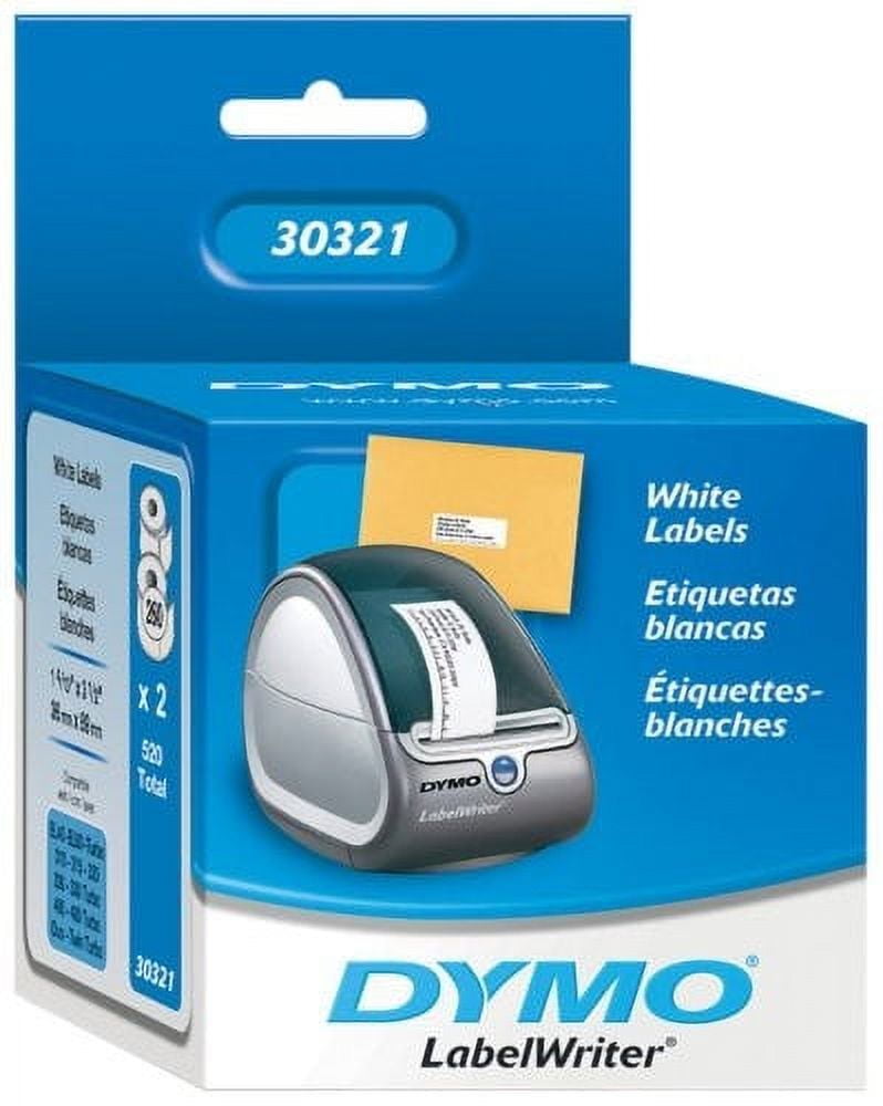 DYMO - - DYMO Authentic LW Large Mailing Address Labels, DYMO Labels For LabelWriter Label Printers, 1-4/10" X 3-1/2", 2 Rolls Of 260 (520 Total