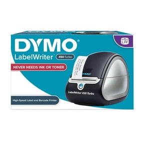 DYMO Label Printer | LabelWriter 450 Turbo Direct Thermal Label Printer, Fast Printing, Great for Labeling, Filing, Mailing, Barcodes and More, Home & Office Organization