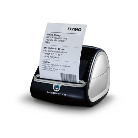 DYMO LabelWriter 4XL Direct Thermal Shipping Label Printer USB, High-Speed Monochrome Label Printing