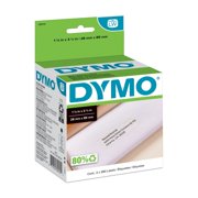 DYMO Authentic LW Mailing Address Labels for LabelWriter Label Printers, White, 1-1/8" x 3-1/2", 2 Rolls of 260 (520 Total)