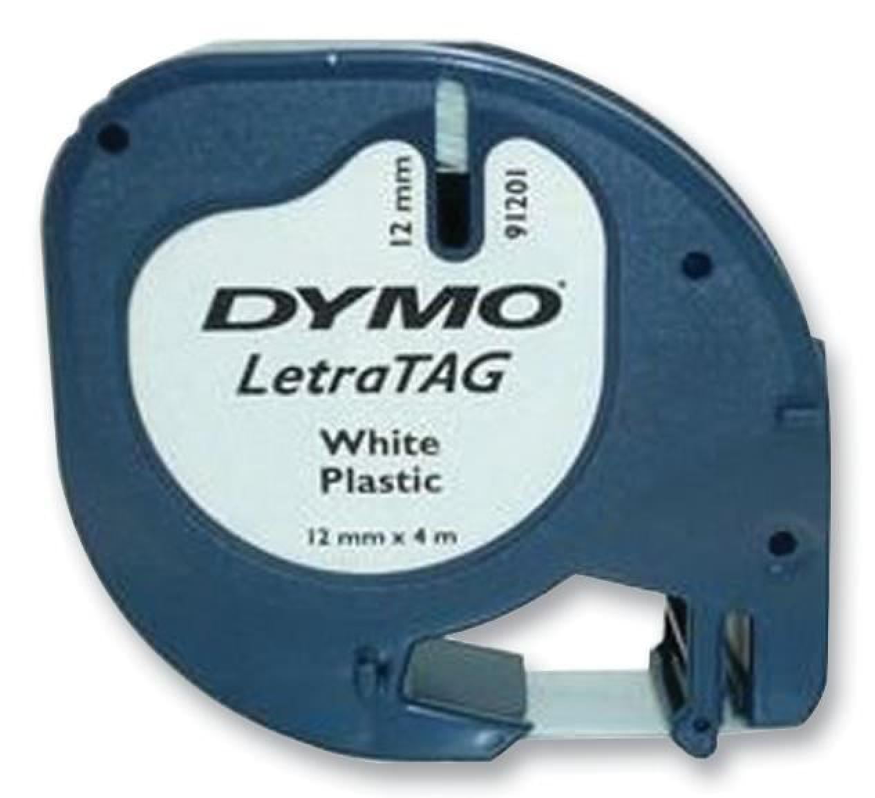 Recharge étiqueteuse Dymo 12mmX4m Blanche - Cmc Fournitures