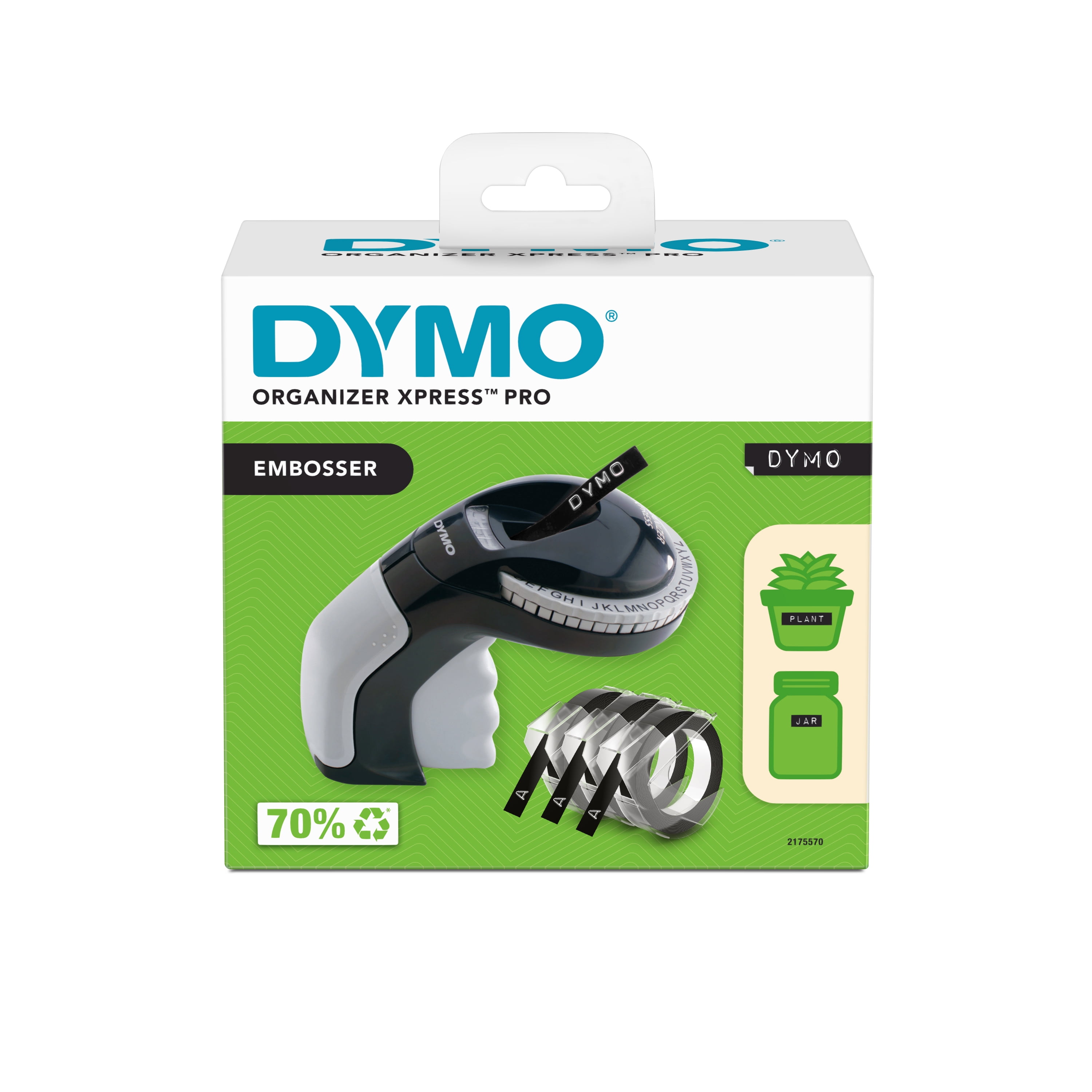 DYMO Organizer Xpress Pro Embossing Label Maker with 3 Label Tapes