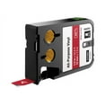 thumbnail image 1 of Dymo-1868761 XTL 1/2 In. (12 mm) All-Purpose Vinyl, White On Red, 1 of 3