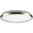 thumbnail image 1 of DYMOND 10" LED Ceiling Light Flush Mount Dimmable Brushed Nickel Thin Ring 3000K Warm White, 1 of 7