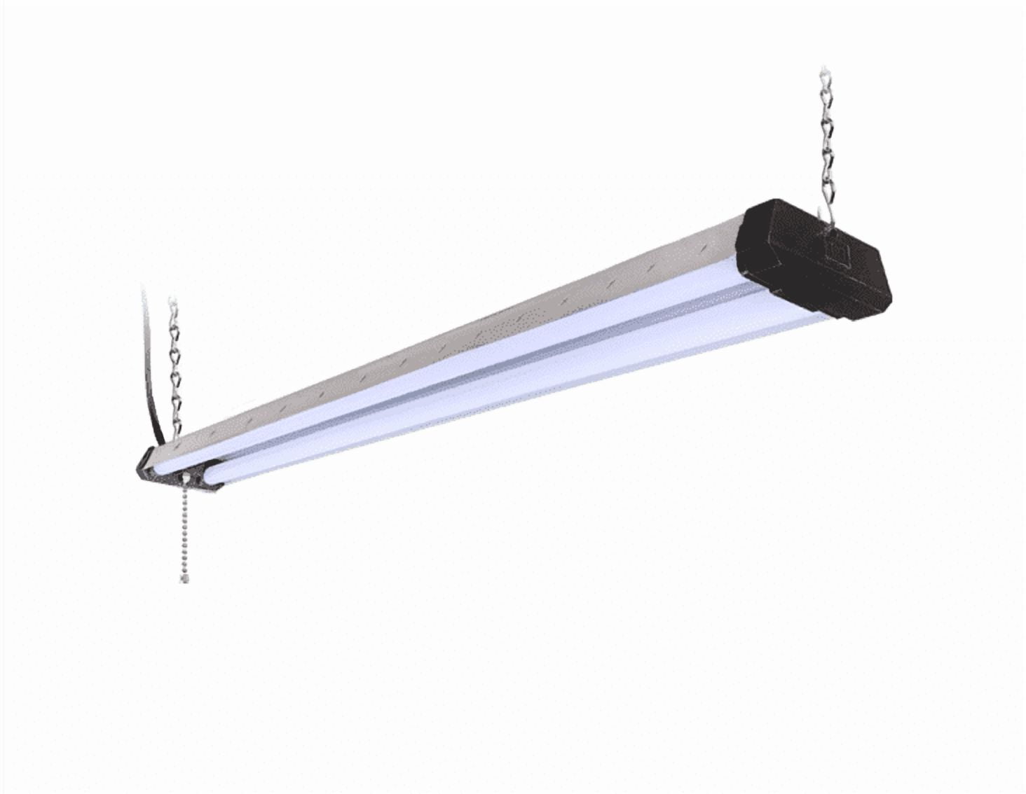 DYMOND 4’ LED Shop Light Linkable 5500lm Bright Daylight Heavy Duty Metal Frame
