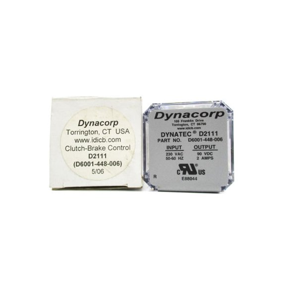 DYNACORP D600-448-006 D2111 230VAC 2A NSMP