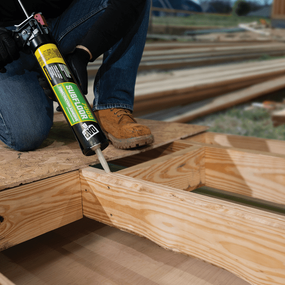 DYNAGRIP Advanced Subfloor Adhesive - Single Pack Residential Use, Standard Application