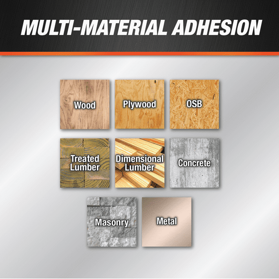 DYNAGRIP Subfloor Adhesive - Single Pack  Residential Use, Standard Application