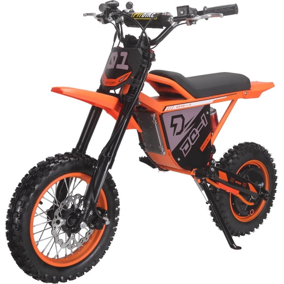 DYNALUNE 1000W/2000W Peak Electric Dirt Bike for Adults & Teens, 34MPH Fast Off-Road Motorcycle, 48V 20Ah Long-Range Battery, Hydraulic Disc Brakes & Dual Suspension