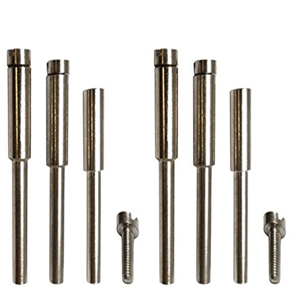 DYNAMIC (2 Pack) 1/8" Screw Head Mandrels | 1/8" (0.32 cm) Shank | Essential for Jewelry Work | Precision Crafted