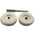 thumbnail image 1 of DYNAMIC (2 Pack) 3pc Felt Wheel Set | 1/8" (0.3 cm) Shank | Rounded for Inside & Outside Polishing | 7/8" (2.2 cm) Diameter | 1/4" (0.6 cm) Thickness | Rotary Tool Compatible, 1 of 1