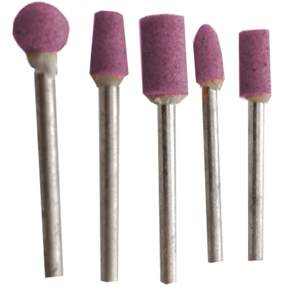 DYNAMIC 5 Pc Grinding/Polishing Stone Set Versatile Tool for Grinding