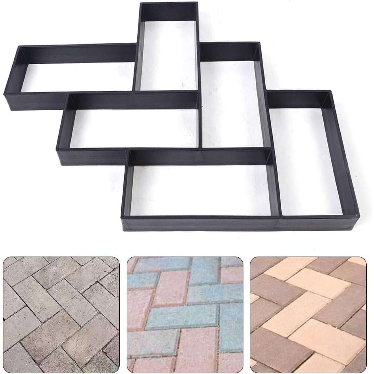 DYRABREST L Type Paving Mold Walk Maker, DIY Path Mold Maker Concrete