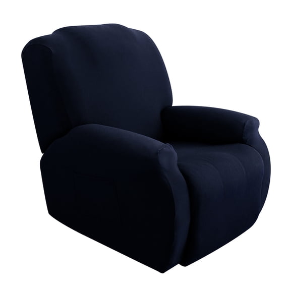 DYstyle Furniture Protector Recliner Slipcover Non-Slip Sofa Couch Covers Elastic Spandex Solid Chaise Lounge Slipcover