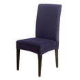 thumbnail image 1 of DYStyle Spandex Jacquard Banquet Chair Cover Stretch Check Solid Dining Room Seat Slipcover Furniture Protector, 1 of 5