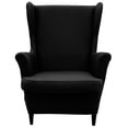 thumbnail image 1 of DYStyle Spandex Stretch Wingback Armchair Chair Cover Furniture Protector Slipcover(Chair Cover*1+Seat Cover*1), 1 of 6