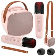 DYTIMEEM Mini Karaoke Machine for Kids Adults Portable Bluetooth Speaker Set, 18.50 x 18.50 x 12.50"