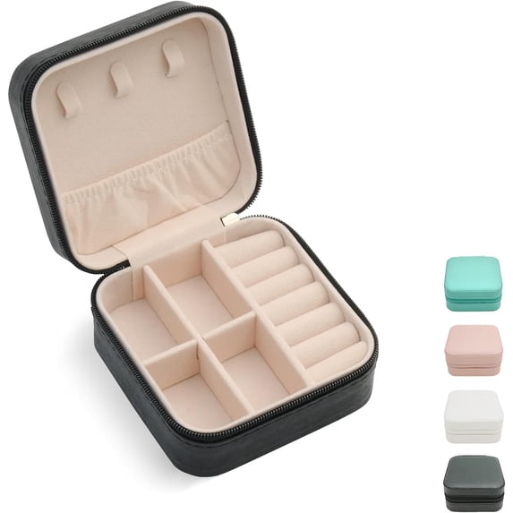 DYTTDG Earring Jewelry Display Storage Box Case Organizer Flannel Tray Holder Gift Valentine's Day Gifts for Women Girls Girlfriends Fashion Jewelry