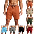 thumbnail image 1 of DYTTDG Men's Quick-Dry Mesh Athletic Shorts | Elastic Drawstring Waist Running Workout Shorts with Pockets, Lightweight Sport Shorts, 1 of 7