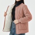 thumbnail image 1 of DYTTDG Women's Fashion Plus Size Coat Solid Color Zip Up Coat Winter Warm Casual Jacket with Pockets on Clearance Family Gifts, 1 of 7