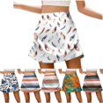 thumbnail image 1 of DYTTDG Women's High Waist Plaid Skirt, A-Line Casual Mini Skirt, Spring Summer Short Skirt with Multi Prints (S-5XL), 1 of 6