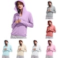 thumbnail image 1 of DYTTDG Women's Lightweight Sun Hoodie | Breathable Full-Zip Long Sleeve Cover Up for Hiking, Beach & Outdoor, Quick-Dry Jacket, 1 of 8