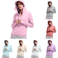 thumbnail image 1 of DYTTDG Women's Lightweight Sun Hoodie | Breathable Full-Zip Long Sleeve Cover Up for Hiking, Beach & Outdoor, Quick-Dry Jacket, 1 of 8