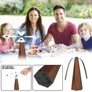 DYTTDO Home Goods Fly Repellent Fan Keep Flies And Bugs Away From Your Food Enjoy Outdoor Meal Cost Saving Great Gifts for Family
