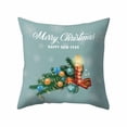 thumbnail image 1 of DYTTDO Lumbar Support PillowCotton Pillow Case Linen Cushion Cover Merry Christmas Home Decoration Kindergarten Supplies, 1 of 1