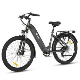 Hyper Bicycles E-Ride 700C 36V Electric Commuter E-Bike for Adults,  Pedal-Assist, 250W Motor, Blue