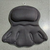 DYUES Bath Pillows Tub Pillows Bath Back Cushion Spa Tub Pillow for Men Women,Bathtub Spa Pillow for Head Neck Back Support,Grey