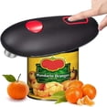 thumbnail image 1 of DYUES One Touch Electric Can Opener Easy Open Any Can Size with Smooth Edge, Electric Can Openers Fit Different Can Sizes and Shape for Kitchen, 1 of 13