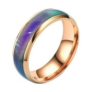 DYWADE 4th of the July Bracelet Fashionable Temperature Sensitive Glaze Seven Color Color Changing Ring Light