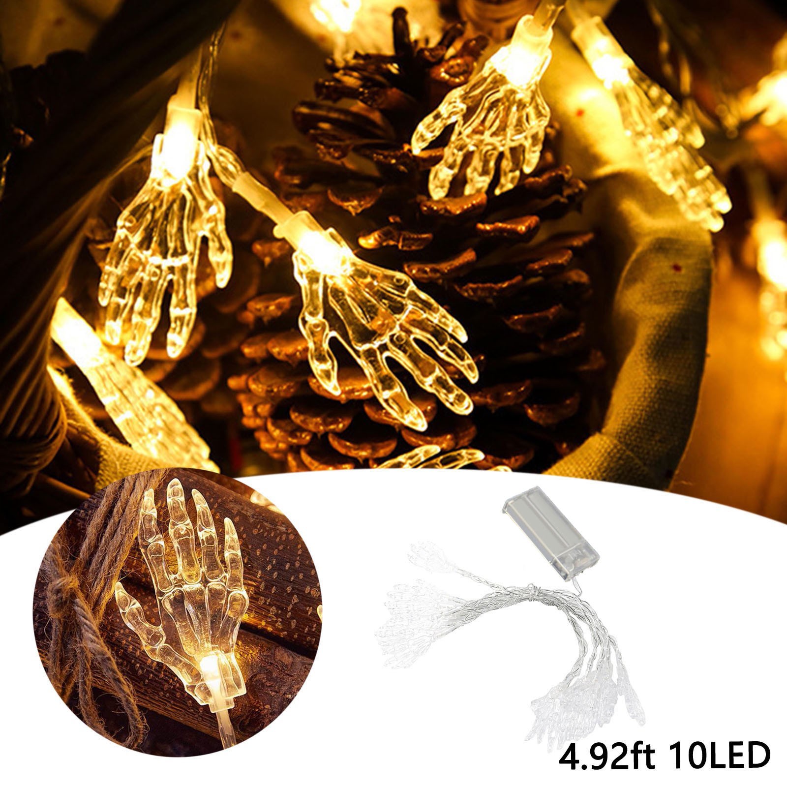 DYWADE Home Appliance Strings of Lights for Decorating Outside 1.65M