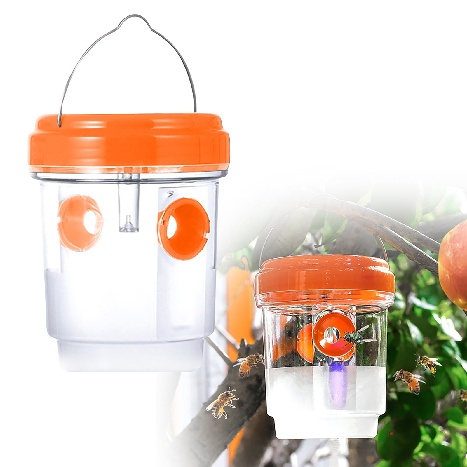 DYWADE Home Tools Solar For Outside Trap Hanging Yellow Jackets Catcher