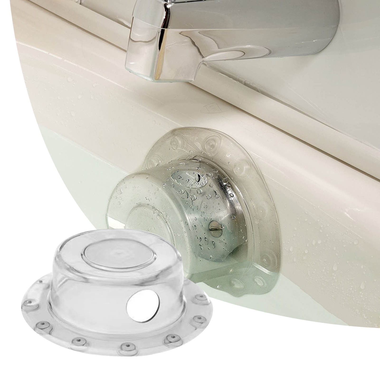 DYWADE Household Textile Bathtub Overflow Drain Cover Overflow Bathtub Tray Plug Bathtub Drain ...