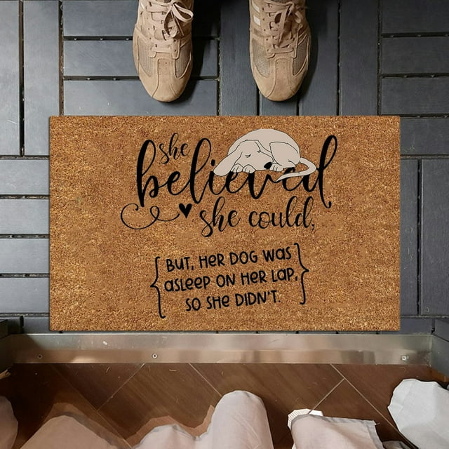 DYWADE Household Textile Decorative Door Mat Bathroom Mat Door