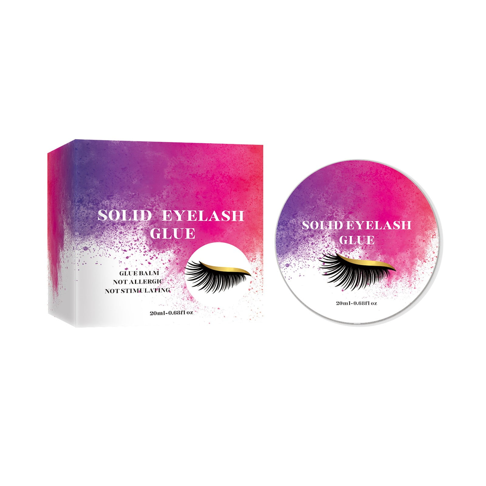 DYWADE Makeup Eyelid Wipes Eyelash Solid Glue Unscented Super Fast