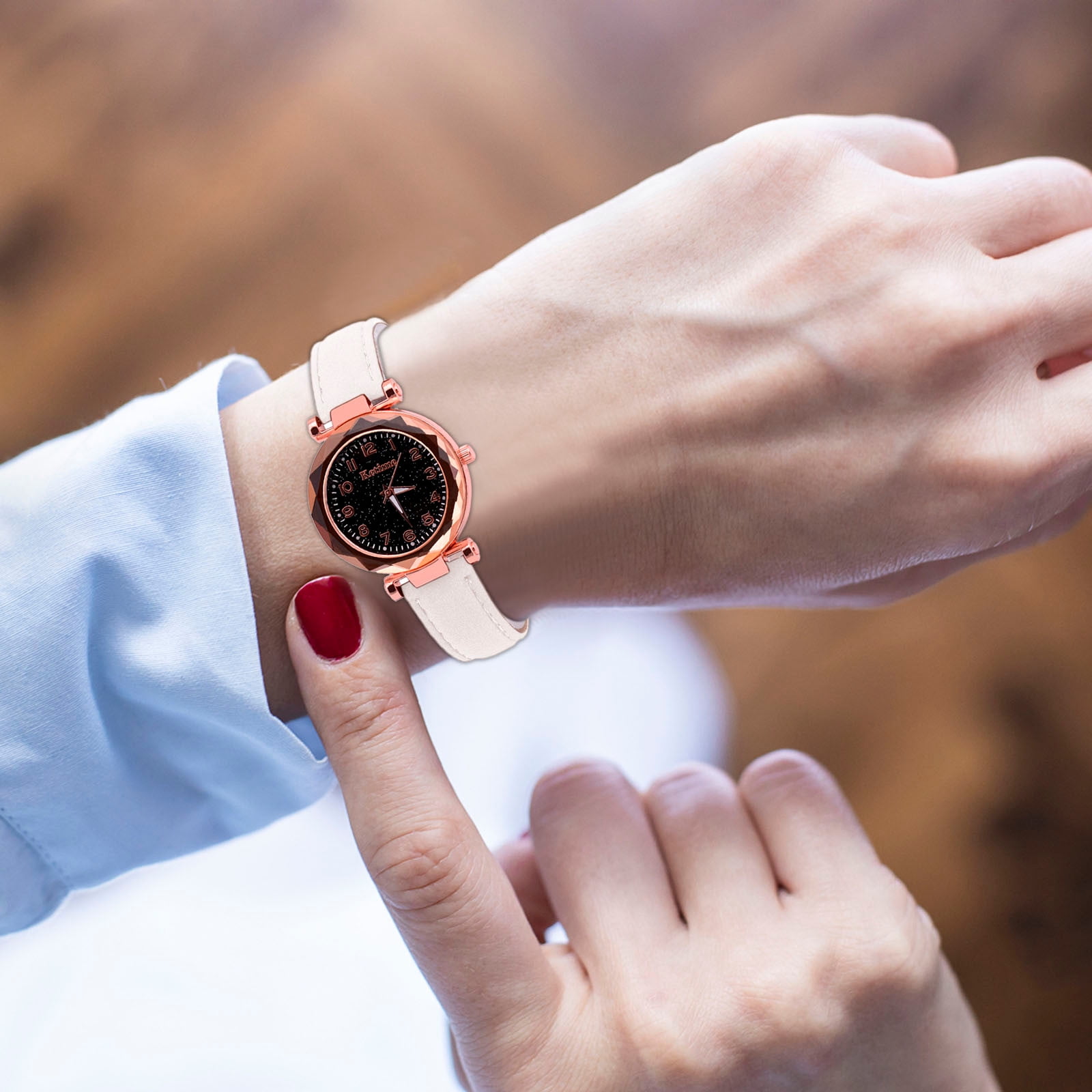 Plus size womens wrist watches sales
