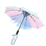 DYWADE Wetsuits &Surfing Umbrella with Fan Umbrella with Fan Usb Rechargeable Sun Umbrella with Fan for Fishing Golfing Patio Sand Travel