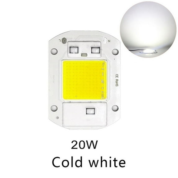 DYstyle 1-10PACK High Power 3000K 6500K Full Spectrum 110/220V Smart IC 20W 30W 50W Driverless COB LED Chip for Plant Growing Lamp Floodlight