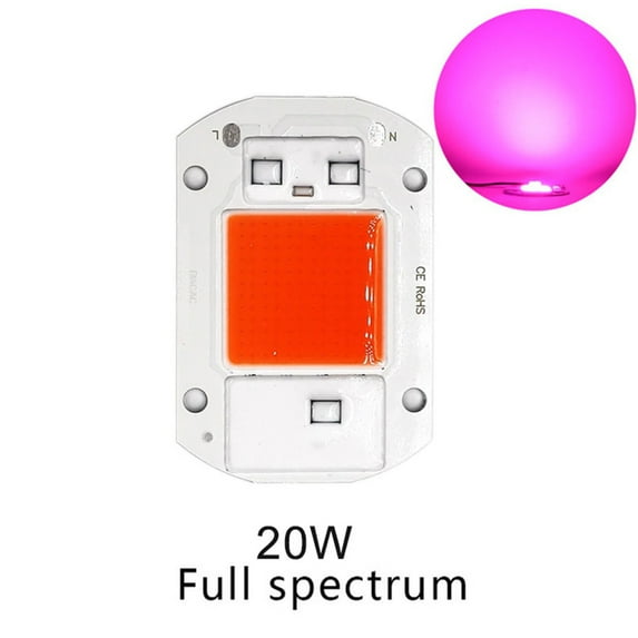 DYstyle 1-10PACK High Power 3000K 6500K Full Spectrum 110/220V Smart IC 20W 30W 50W Driverless COB LED Chip for Plant Growing Lamp Floodlight