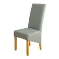 thumbnail image 1 of DYstyle 1/2/4/6/8 Pcs Extra Large Slipcover Solid Spandex Stretch Banquet Chair Cover Party Decor Dining Room Slipcover, 1 of 5