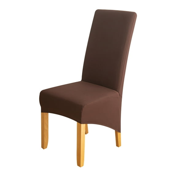 DYstyle 1/2/4/6/8 Pcs Extra Large Slipcover Solid Spandex Stretch Banquet Chair Cover Party Decor Dining Room Slipcover
