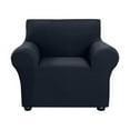 thumbnail image 1 of DYstyle 1-Piece Solid Stretch Sofa Slipcover, Gray, 1 of 2