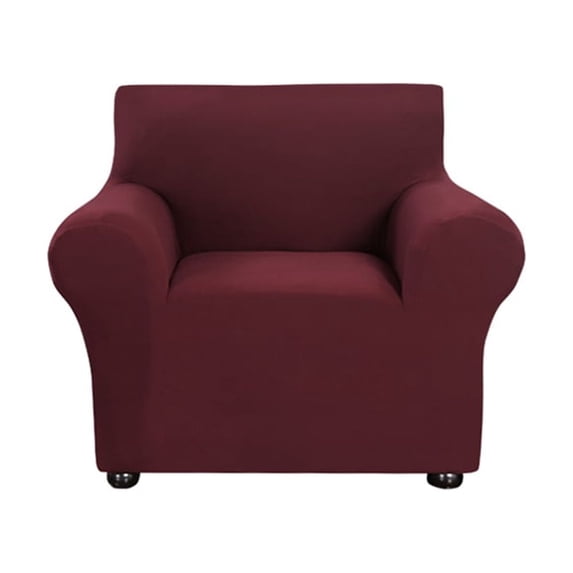 DYstyle 1-Piece Solid Stretch Sofa Slipcover, Gray