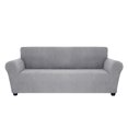 thumbnail image 1 of DYstyle 1-Piece Stretch Textured Plaid Sofa Slipcover, 1 of 3