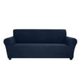 thumbnail image 1 of DYstyle 1-Piece Stretch Textured Plaid Sofa Slipcover, 1 of 3