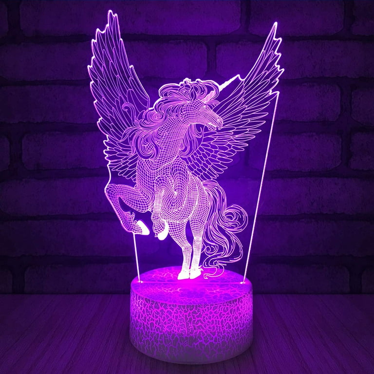 Colour changing unicorn light online