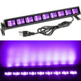 thumbnail image 1 of DYstyle 9 LED Black Light 36W LED UV Bar Glow in the Dark Party Supplies for Christmas Halloween Blacklight Party Birthday Wedding Stage Lighting, 1 of 7